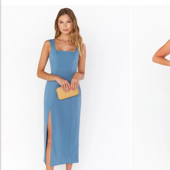 Show Me Your MuMu French Blue Stretch - Picture 1 of 3